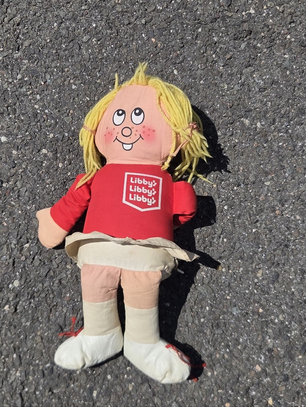 Vintage 1974 Libby's Libby Pull String 14" Doll